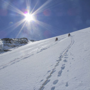Nordwände aus Schnee und Eis