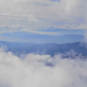 Fenster im Himmel über Südtirol