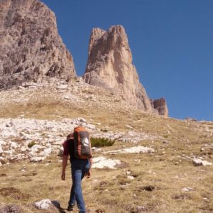 Zustieg zur kleinen Zinne