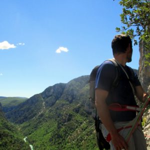 halbzeit in der Pichnibule: Klassiker in der Verdon Schluicht.