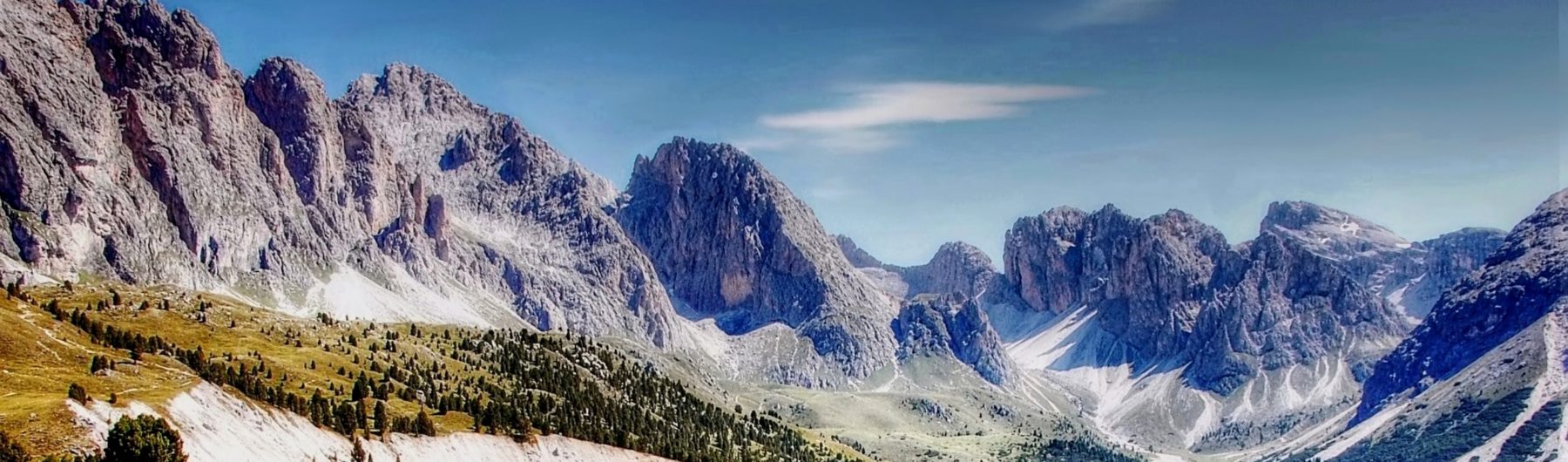 Geilslergruppe in den Dolomiten