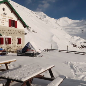 Das Rifugio Branca in den Südliche Ortleralpen